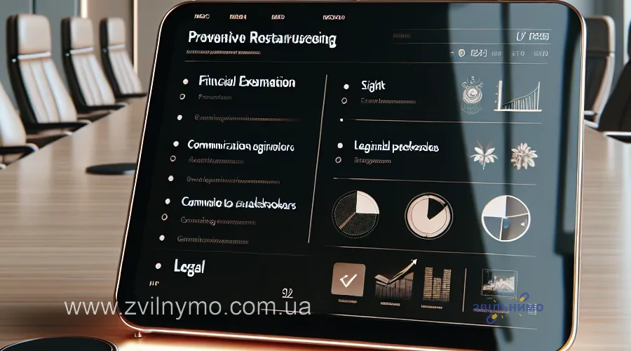 Иллюстрация к разделу "Чек-лист для підготовки до процедури превентивної реструктуризації" в статье "Впровадження превентивної реструктуризації - нові можливості для бізнесу у 2025 році"