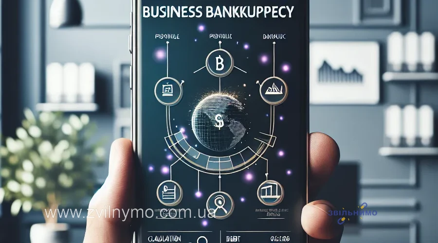 Иллюстрация к разделу "ТОП 3 переваги мобільного додатку для банкрутства підприємства онлайн" в статье "ТОП 3 переваги онлайн супроводу банкрутства через мобільний додаток"