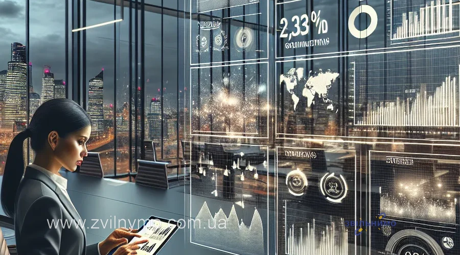 Иллюстрация к разделу «ROI цифровізації юридичних послуг: як оцінити ефективність інвестицій» у статті «Цифровізація юридичних послуг - нові можливості онлайн супроводу банкрутства в Україні»