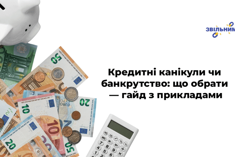 Кредитні канікули чи банкрутство: що обрати — гайд з прикладами