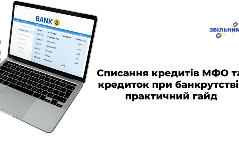 Списання кредитів МФО та кредиток при банкрутстві: практичний гайд
